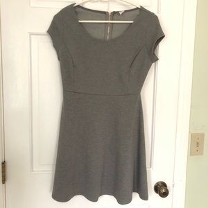 Old navy gray cap sleeves skater dress